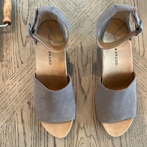 Lucky Brand Yesima Wedge Heels